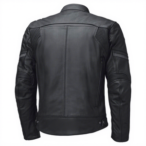 Blouson de moto en cuir perforé imprimé pour homme Cosmo 4, certifié CE, protections pour la piste/la conduite, équipement de protection pour moto - Product Image 2