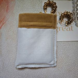 Custom Logo Printed Velvet Jewelry Ring Storage Pouch Velvet Drawstring <b>Bag</b> Gift Packaging <b>Bag</b> - Product Image 6