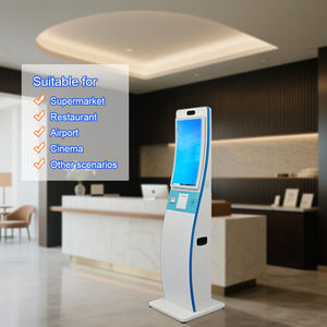 Schermo Touch Interattivo Android da 21,5 Pollici con Lettore di Codici a Barre LCD ad Alta Risoluzione per Check-In <span class=keywords><strong>Self</strong></span>-<span class=keywords><strong>Service</strong></span> in Aeroporto - Product Image 3