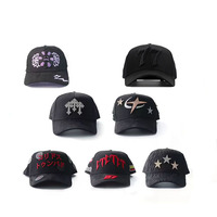 Gorras de Béisbol 100% Nuevas y Originales de Gamuza con Logotipo Bordado en 3D, Visera Curva, 5 Paneles, G5 Danny Hats, Mago, Código NFC, X Sad Boys
