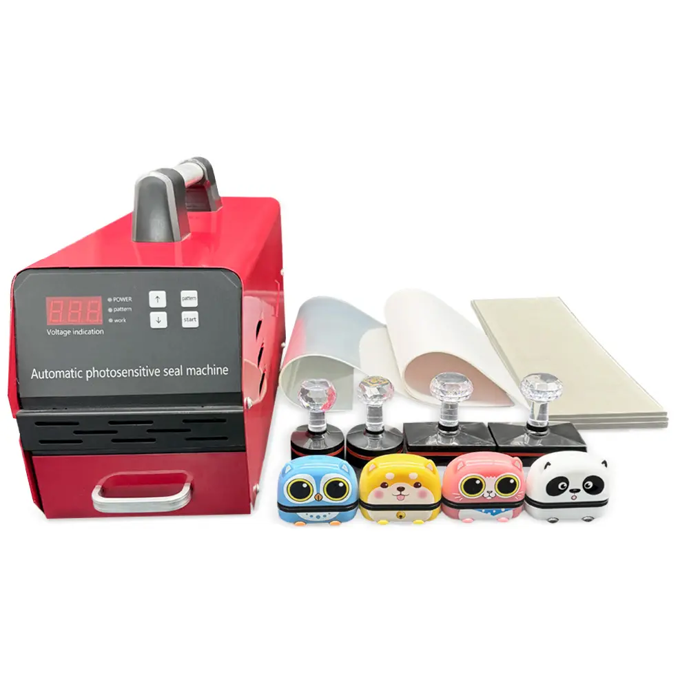 1 Set Business Kids Clothes Flash Stamps And Flash Stamp Making Machine Set For New Beginner