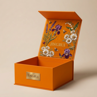 Boîtes d'emballage rigides en carton de luxe personnalisées avec fermeture magnétique, grand format, finition mate, boîtes cadeaux avec logo