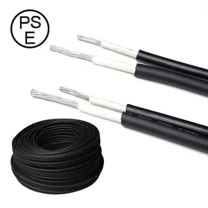 600V PSE HCV电缆7绞合镀锡铜导体日本标准太阳能电缆