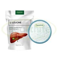 Healthife Vente en gros en vrac Végétalien Acide aminé L Leucine Poudre 99% L-Leucine