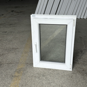 Fenêtre à battant en PVC UPVC de conception moderne personnalisée en usine avec écran magnétique Double <span class=keywords><strong>vitrage</strong></span> <span class=keywords><strong>isolation</strong></span> thermique et étanche - Product Image 1