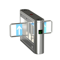Software de control de acceso para turniquetes y barreras deslizantes, compatible con NFC, reconocimiento facial e IC, para sistemas de paso en autobuses y metro, con protección ESD compacta para Wiegand.