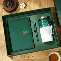 Coffret Cadeau d'Entreprise : Carnet en Cuir A5, Stylo Métallique, Tasse à Café, Boîte Cadeau pour le Bienvenue des Employés et la Reconnaissance des Clients