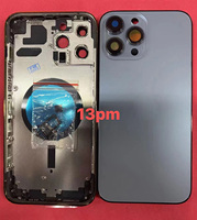 Coque Arrière de Remplacement pour iPhone 6 6s 7 8 Plus X Xr Xs 11 12 Mini 12 Pro Max 13