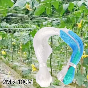 Filet d'escalade en nylon spécialisé pour plantes agricoles (ignames, haricots, loofah, courge, courge amère, concombre, <span class=keywords><strong>fruit</strong></span> <span class=keywords><strong>de</strong></span> <span class=keywords><strong>la</strong></span> <span class=keywords><strong>passion</strong></span>) avec service <span class=keywords><strong>de</strong></span> découpe - Product Image 5