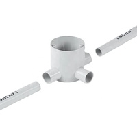 LeDES AS/NZS2053 Boîte de jonction pour conduits solaires HD 20-32mm certifiée étanche Fabricant de boîtes en J pour raccords de conduits électriques