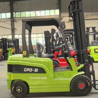 Chariots élévateurs électriques Sunfull à batterie lithium-ion 2t/3t/5t, mât inclinable 6-12m, longueur de fourche 1200mm, fabriqués en Chine - Vente chaude usine