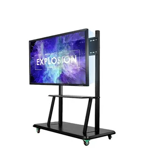 98 "YCZX große größe touch smart system screen interactive flat panel für schule/büro/klassenzimmer/treffen zimmer