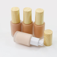 Fond de Teint Liquide Mat Couvrant Longue Tenue Imperméable Effet Illuminateur Correcteur Maquillage Visage Marque Privée