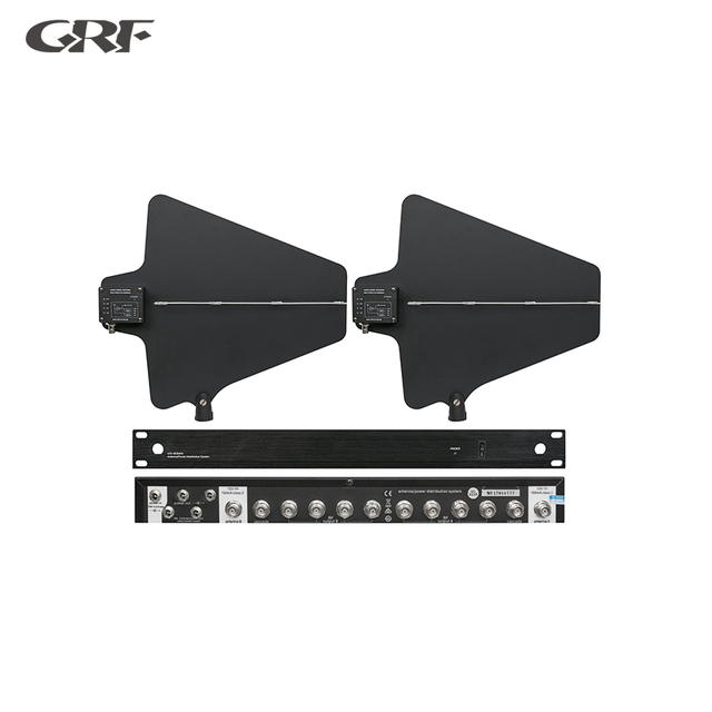Professional 5-Way UHF Antenna Distribution System for Wireless Microphone