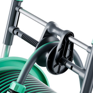 <span class=keywords><strong>Yardworks</strong></span> automatique 40M stockage de tuyau en acier inoxydable Suncast rétractable résine eau lourde tuyau d'arrosage enrouleur chariot-2 roues - Product Image 4