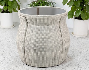 Balcón una <span class=keywords><strong>mesa</strong></span> <span class=keywords><strong>dos</strong></span> <span class=keywords><strong>sillas</strong></span> Silla de ratán conjunto de tres piezas de patio al aire libre <span class=keywords><strong>terraza</strong></span> de ocio mesas <span class=keywords><strong>y</strong></span> <span class=keywords><strong>sillas</strong></span> - Product Image 2