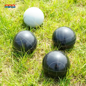 스포츠 Bocce Ball 세트 8 전천후 보체 볼 및 1 개의 팔리노 비치 뒤뜰 잔디 또는 야외 파티 게임