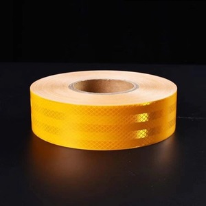 Grado 1 50mm bianco chiaro ambra HGV Hi Vis veicolo commerciale miglior nastro riflettente impermeabile - Product Image 6