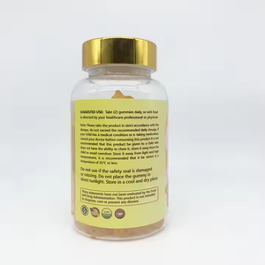 Caramelo de goma multivitamínico para niños y adolescentes sin azúcar OEM con probióticos y vitamina C 2 por día 60 unidades para la salud intestinal - Product Image 2