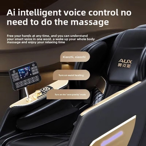 Massagesessel für Zuhause 4D Manipulator SL-Schiene <span class=keywords><strong>Deluxe</strong></span> Zero Gravity Ganzkörper Automatik Elektrischer Liegesofa - Product Image 3