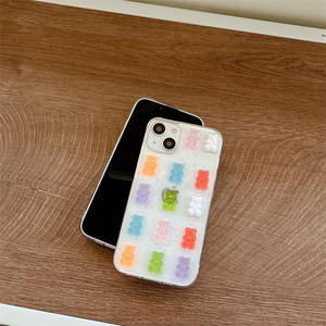 Custodia per telefono trasparente per <span class=keywords><strong>iphone</strong></span> 16 cartone animato in stile epossidico TPU per <span class=keywords><strong>iphone</strong></span> 15 14 12 <span class=keywords><strong>11</strong></span> - Product Image 3