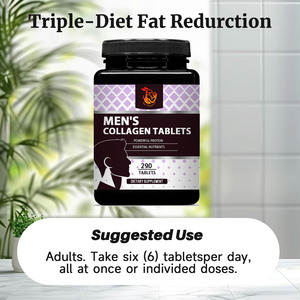 Best Selling Men's Collagen Tablets Hydrolyzed Collagen Supports Natural Collagen Production for Healthy Skin Hair Nails Tablets - Product Image 6