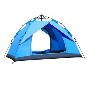 Tenda da Campeggio 4 Stagioni Automatica ad Apertura Rapida Antivento Facile da Montare per Spiaggia Escursionismo Viaggi - Product Image 1