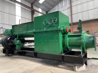 Extrudeuse sous vide pour machine à fabriquer des briques en argile, machine à fabriquer des briques automatique