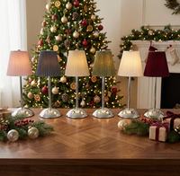 Lampe de table portable sans fil rechargeable à commande tactile moderne, idéale pour les mariages, les hôtels et les restaurants - Vente en gros usine