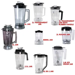 National Blender Ersatzteile Handels mixer Glas Ersatzteile Mixer Krug Square Container Jar 2L 3 L4L 5L Flaschen becher