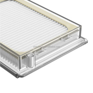 Brosse principale en caoutchouc, brosse d'angle latérale, filtre HEPA, <span class=keywords><strong>sac</strong></span> à poussière, compatible avec les robots aspirateurs IRobots Roombas Plus 405 / 505 Combo - Product Image 6