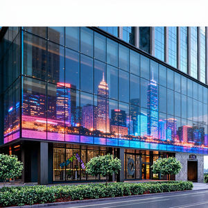 Pellicola LED Trasparente per Vetrine Esterne P6 Display LED RGB Full-Color - Product Image 1