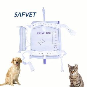 Sac à urine portable pour animaux de compagnie, usage vétérinaire, médical, <span class=keywords><strong>chat</strong></span>, urine, collecte de urine avec cathéter urinaire - Product Image 4