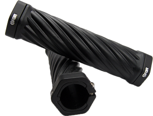Puños de Goma para Bicicleta BMX UFOR UG-602 Hexa-Ring con Ranuras Profundas para Drenaje de Agua, Manillar Cómodo con Absorción de Impactos - Product Image 3