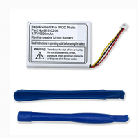 Batería de Iones de Litio RHINO POWER de Alta Calidad, 3.7V 1000mAh, para Reemplazo de IPOD 4ta Generación, 616-0183 para Classic 4ta Generación