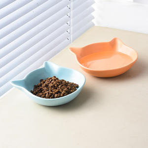 Doe Pet Wholesale Mangeoire pour animaux de compagnie personnalisée en céramique en forme de visage de chat, mignonne et sur mesure - Product Image 5