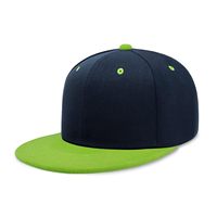 Casquette Snapback à Visière Plate Personnalisable avec Logo, 6 Panneaux en Sergé de Coton, Broderie Hip Hop, Chapeau de Baseball Réglable avec Fermeture Snap, Couvre-chef