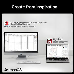 Macchina per Marcatura Laser a Fibra C2 da Tavolo, Facile da Usare, per Serigrafia, Ideale per Piccole Imprese, per Acrilico, Vetro, Gomma, Legno, Diodi - Product Image 3