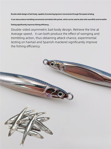 Señuelo Artificial de Placa de Hierro para Pesca Lenta, para Pez Espada y Caballa - Product Image 3