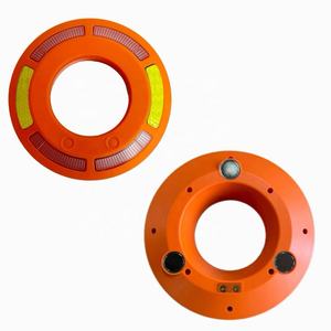 360 °   Luces LED RGB para Conos <span class=keywords><strong>de</strong></span> Tráfico, Lámparas <span class=keywords><strong>de</strong></span> Seguridad Vial Magnéticas con 5 Modos Sincronizados para Zonas <span class=keywords><strong>de</strong></span> Trabajo - Product Image 3