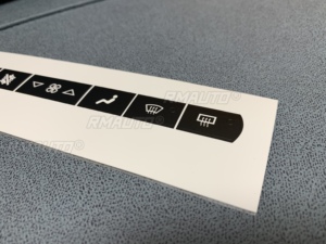 Kit de réparation d'autocollants pour boutons de commande de climatisation de voiture, pour Chevrolet Corvette C6 2005 2006-2013 - Product Image 6