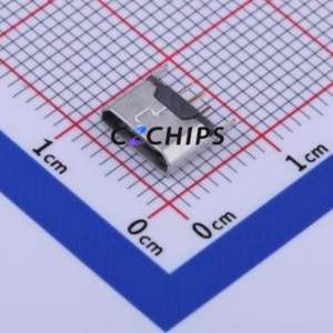 MU-106-ARWH20 <b>USB</b> Connector Through hole Component (THT) Connector <b>Micro</b>-B <b>USB</b> 2.0 Female Through Hole - Product Image 2