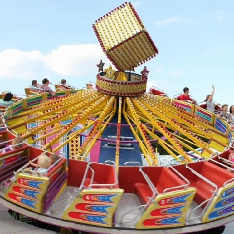 Funfair Carnival Park Rides Flying Disco Amusement Ride à vendre