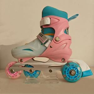 2022 produit roues de verrouillage de rouleau nouveau Design réglable pour adultes <span class=keywords><strong>Oxelo</strong></span> patins à roues alignées 3 pneus - Product Image 2