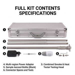 Kit de test de détecteur de fumée et de chaleur pour immeuble de bureaux - Product Image 2