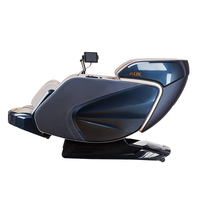 Silla de Masaje Eléctrica de Cuerpo Completo, Gravedad Cero, 4D SL Track, 20 Bolsas de Aire, Programas Automáticos