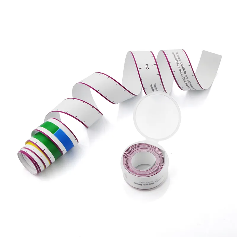 Wintape-cinta métrica de cuerpo de sujetador colorida de tela de polifibra personalizada, con su diseño, regla Flexible de costura