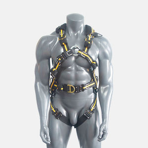 Cintura di protezione autunnale imbracatura di sicurezza a 5 punti per il corpo di energia eolica in poliestere + acciaio - Product Image 2