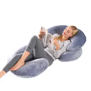 Hot sale C shape Memory Foam filling maternity women use Manufacturer Supply body support pregnancy pillow