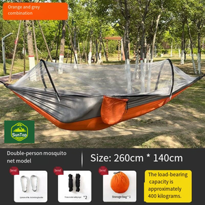 Fabbrica rende all'aperto zanzariera amaca/doppia amaca da campeggio, adatta per viaggi in campagna all'aperto - Product Image 3
